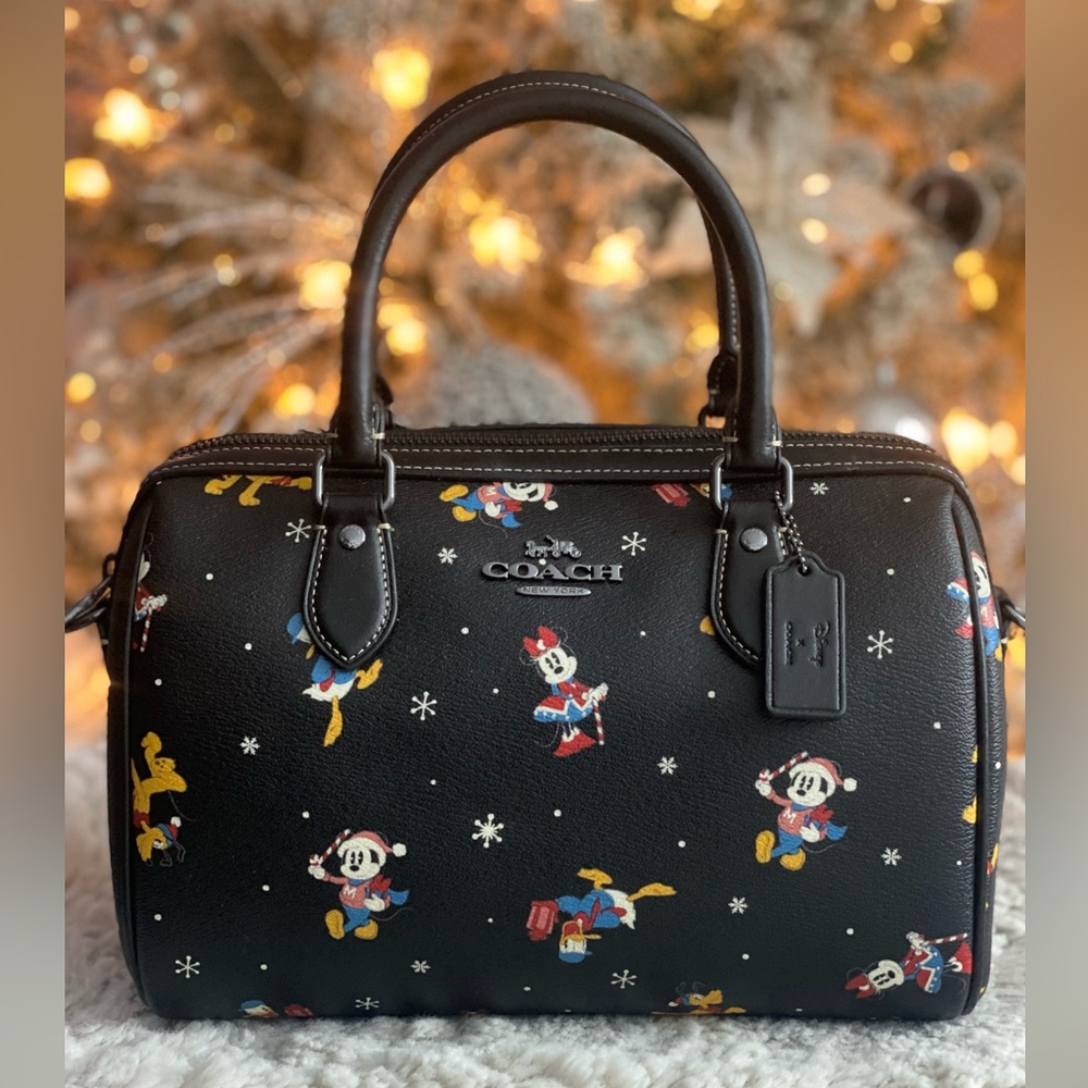 Coach X Disney Christmas Character Rowan Satchel